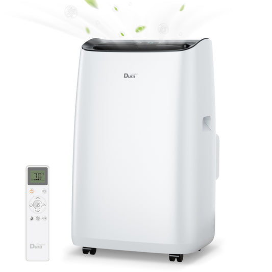 DuraComfort Portable Air Conditioners, 14000 BTU, Dehumidifier, Cooling Fan, Remote Control, 450 Sq. ft