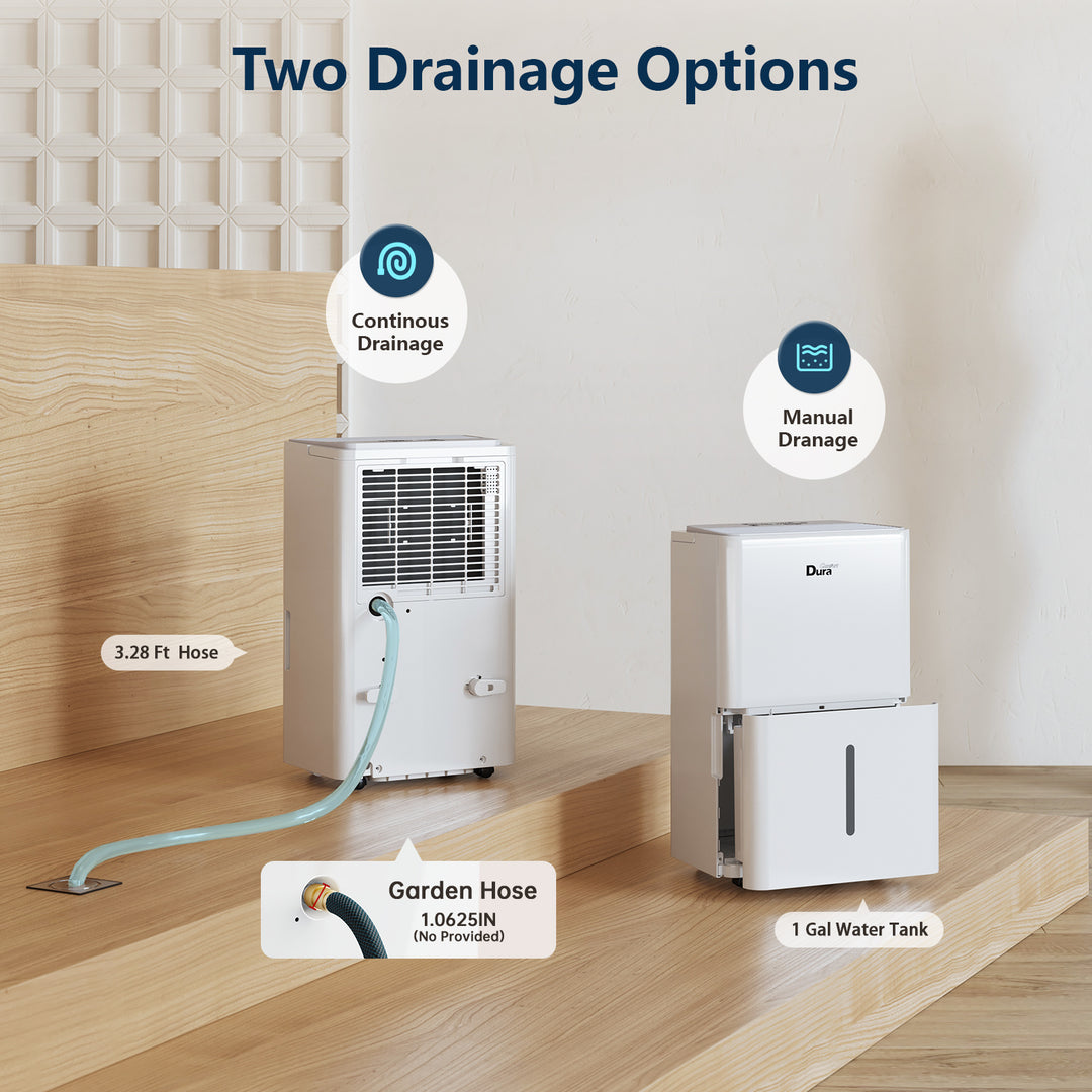 Dehumidifier for Basement,Up to 1500 Sq.Ft ,25 Pints (35 Pints 2012 DOE) Energy Star Certified Dehumidifiers