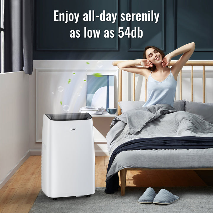 DuraComfort Cooling Portable Air Conditioners, 14000 BTU(Ashrae) / 10200 BTU(SACC) with Remote Control