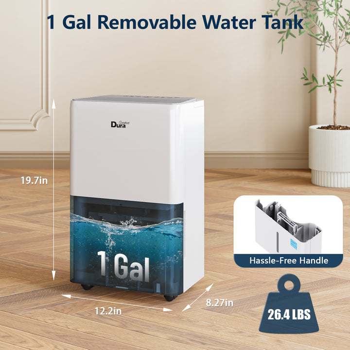 Dehumidifier for Basement,Up to 1500 Sq.Ft ,25 Pints (35 Pints 2012 DOE) Energy Star Certified Dehumidifiers