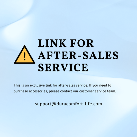 Link for after-sales service.