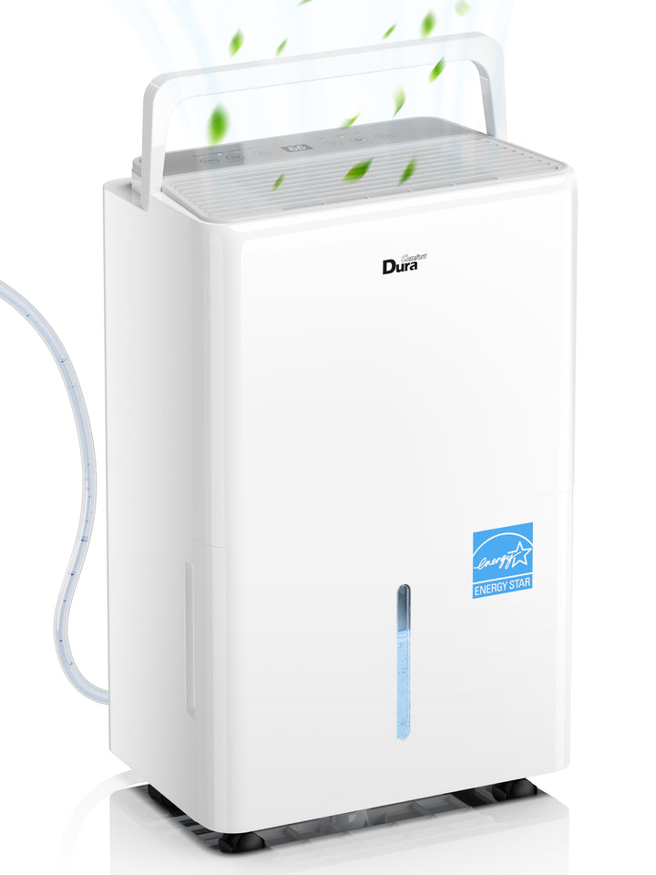 DuraComfort 115 Pints Dehumidifie for Basement with Pump, 4500 Sq.Ft Energy Star for Large Rooms, Powerful Humidity Control, Easy Drainage (DOE Rating 50 Pints/Day)