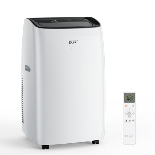 DuraComfort Portable Air Conditioners - Cooling and Heating, Dehumidifier, Fan, SACC 10400 BTU, Ashrae 14000 BTU,  Up to 450 Sq.Ft, White