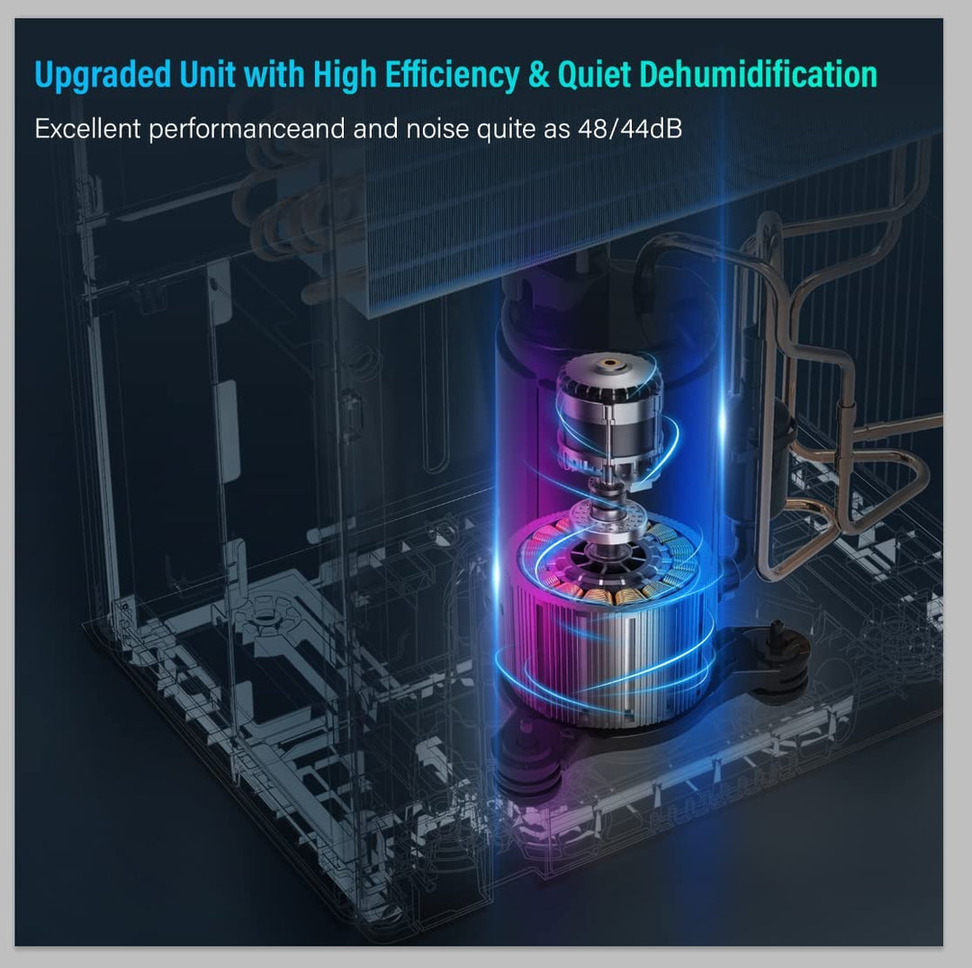 DuraComfort Dehumidifiers with Pump / hose for Basements 50 Pint (70 Pint 2012 DOE)Energy Star Certified