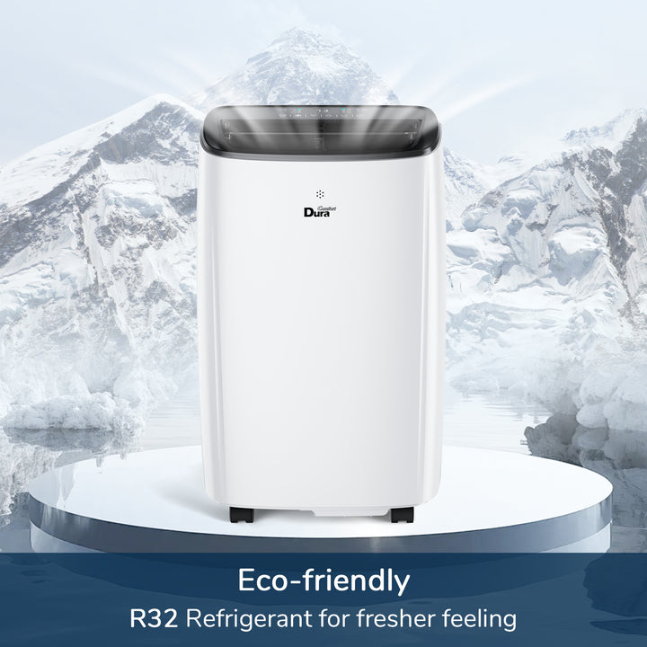 DuraComfort 12000 BTU Portable Air Conditioner with Dehumidifier, Fan for Bedroom up to 300 Sq.Ft