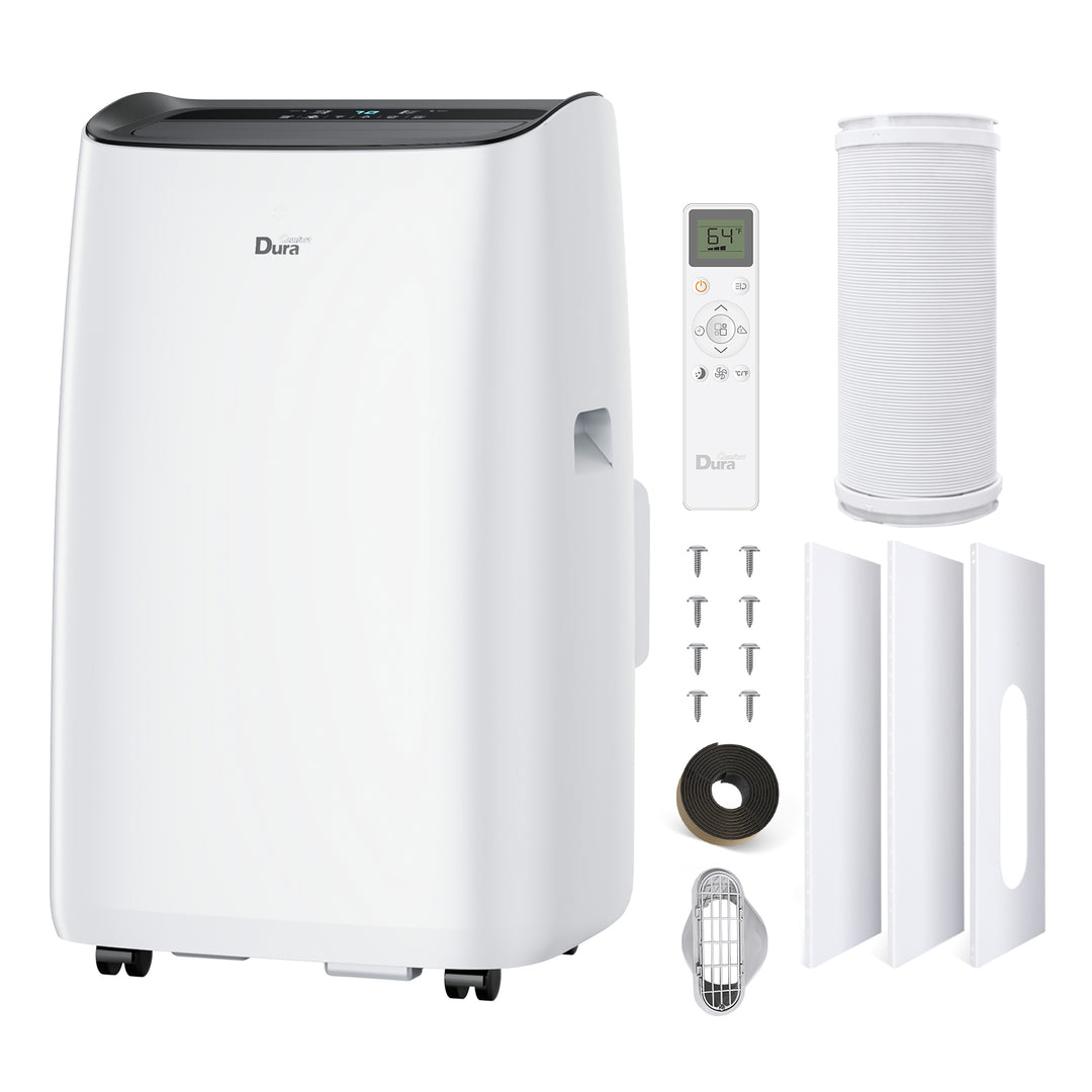 DuraComfort Cooling Portable Air Conditioners, 14000 BTU(Ashrae) / 10000 BTU(SACC) with Remote Control
