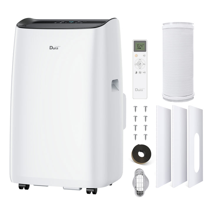 DuraComfort Cooling Portable Air Conditioners, 14000 BTU(Ashrae) / 10000 BTU(SACC) with Remote Control