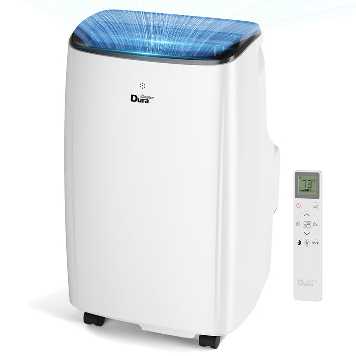 DuraComfort 12000 BTU Portable Air Conditioner with Dehumidifier, Fan for Bedroom up to 300 Sq.Ft