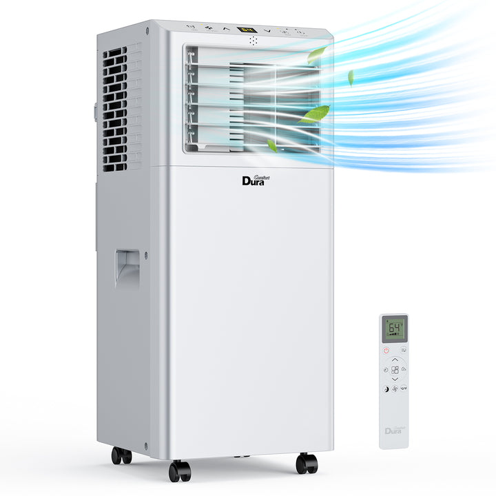 Portebla Klimatizilo DuraComfort 8,000 BTU ASHRAE, Malvarmigas ĝis 175 Kv. Ft. 4900BTU (SACC)