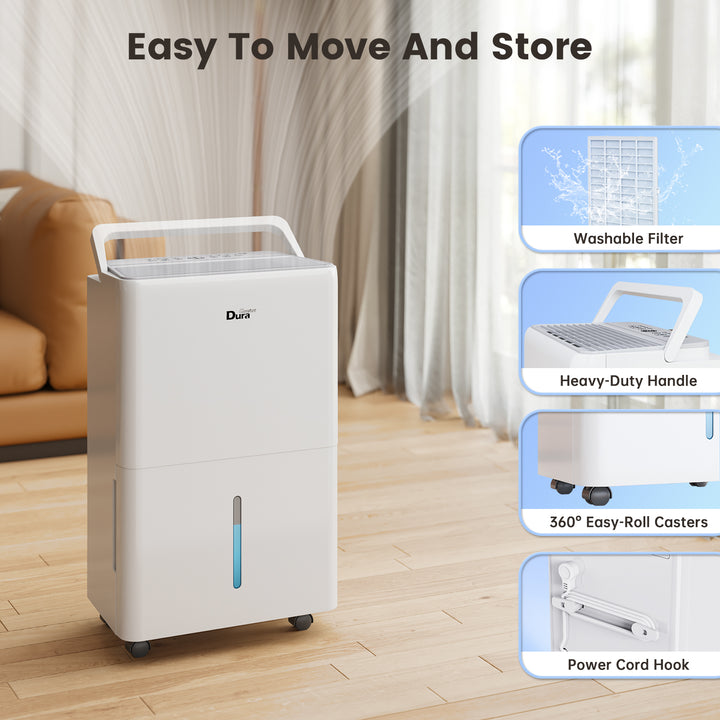Dehumidifier with Pump ,Up to 4500 Sq.Ft,50 Pints (70 Pints 2012 DOE) Energy Star Certified Dehumidifiers