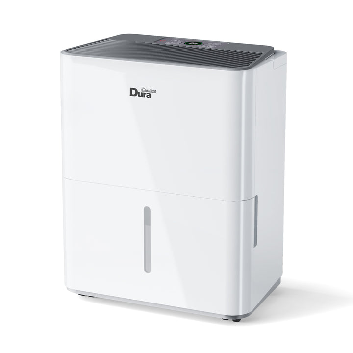 DuraComfort Dehumidifier for Home,1000 Sq. ft 8 Pint with Drain Hose,White