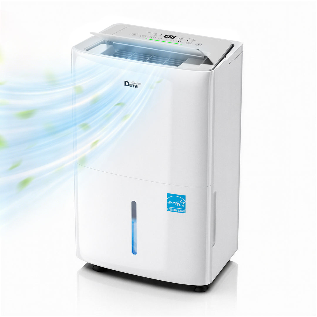 4,500 Sq Ft Dehumidifier for Basement, ENERGY STAR, Smart Humidity Control (35–80%), Pump Drain, Auto/Continuous Drain, Portable with Wheels, 1.6 Gallon Tank, Copper Condenser