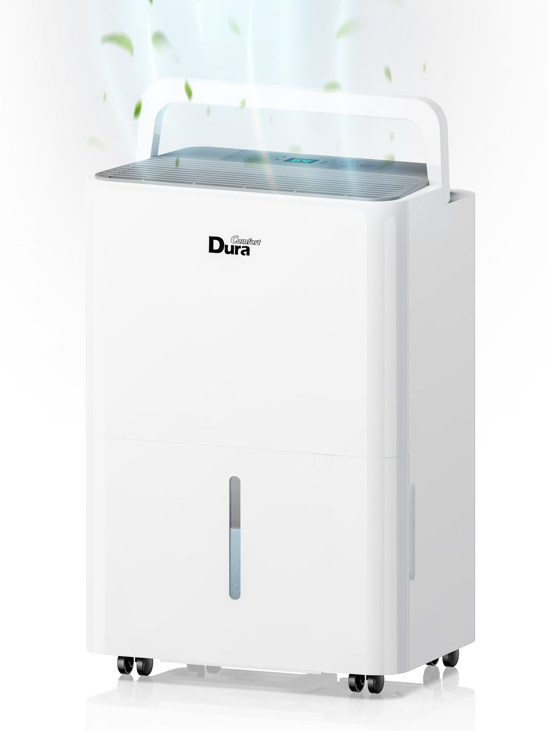 DuraComfort 8 Pint Dehumidifier for Basement and Home up to 1000 sq.ft, 24-Hour Timer (MAX 22 Pint at 95°F, 90% RH) with Drain Hose,White