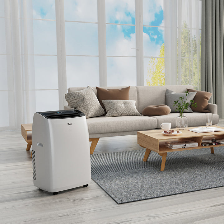 DuraComfort 便携式空调 - 制冷、除湿、风扇、14000 BTU（Ashrae）/10400BTU（SACC）静音空调机组，适用于面积达 450 平方英尺的房间
